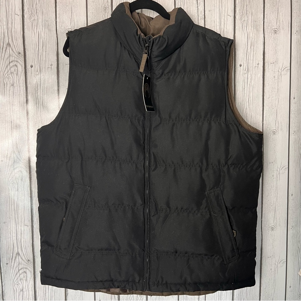NWT Weatherproof Polyfil Puff Vest Black size L